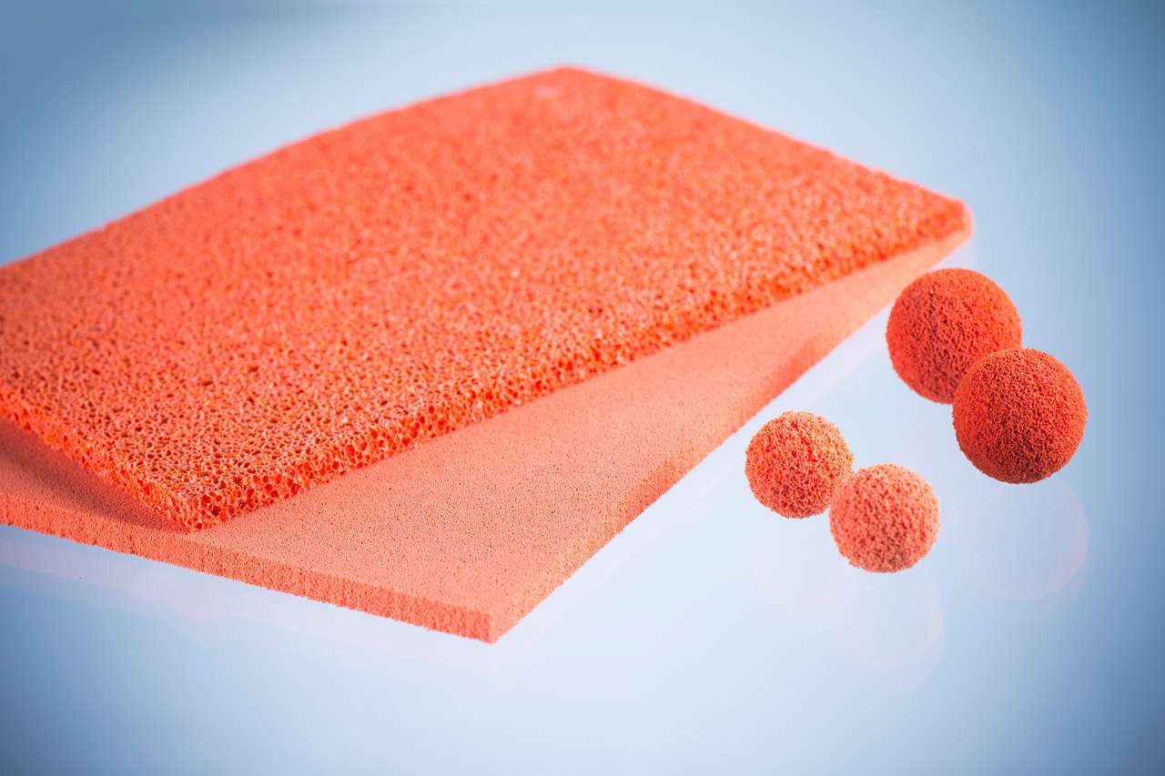 Open cell sponge rubber
