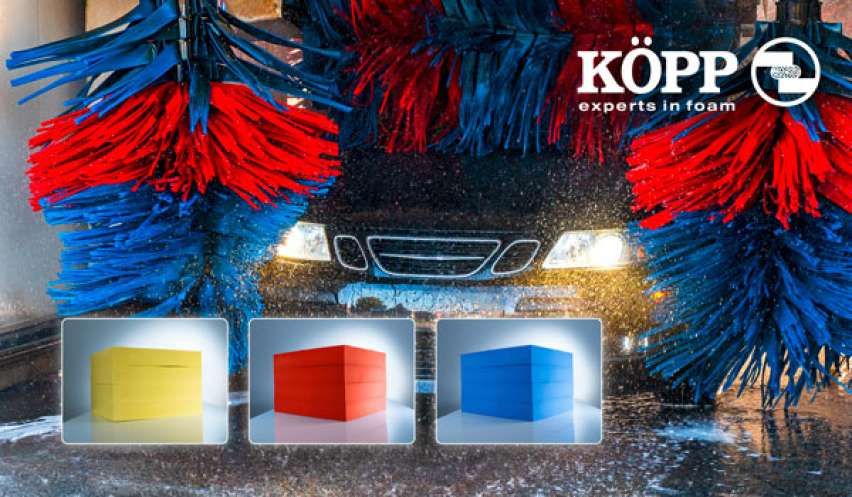 KOEPPcell EVA qualities for car washes
